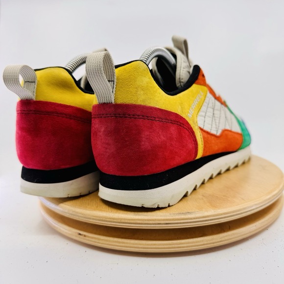 Merrell Alpine 83 Sneakers Men's 9 Multicolor Suede Retro Shoes Colorful - Picture 5 of 7